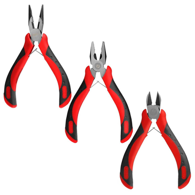 انبر رونیکس مدل الکترونیکی سایز 4.5 اینچ مجموعه 3 عددی