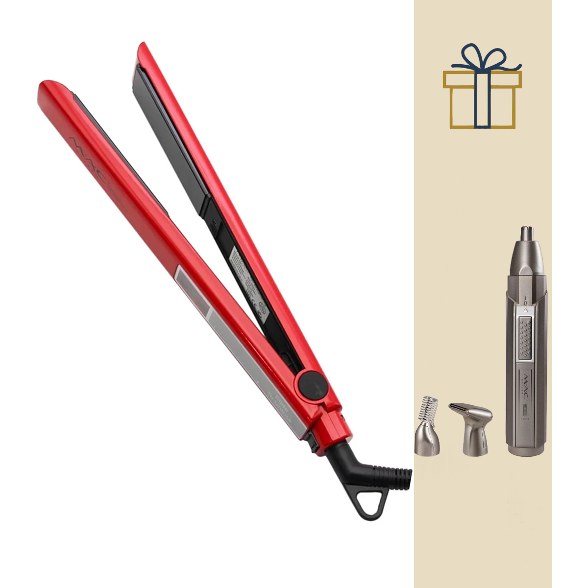 اتو مو مک استایلر مدل MC-2024 به همراه موزن گوش و بینی MC-8807-small-image