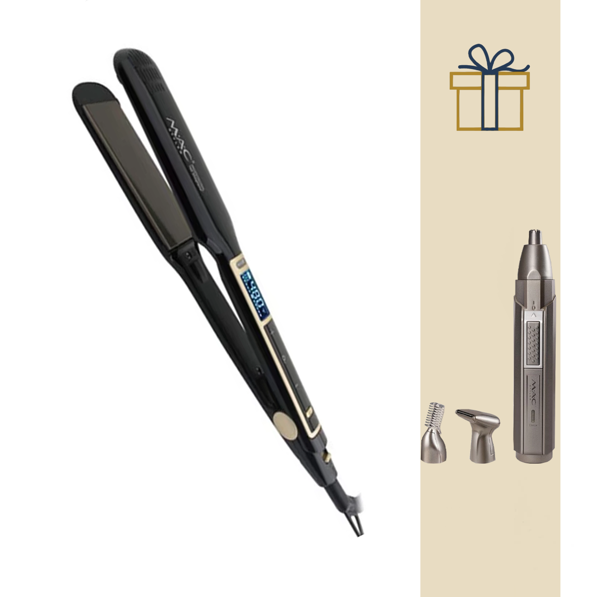 اتو مو مک استایلر مدل MC-2096 به همراه موزن گوش و بینی MC-8807-small-image