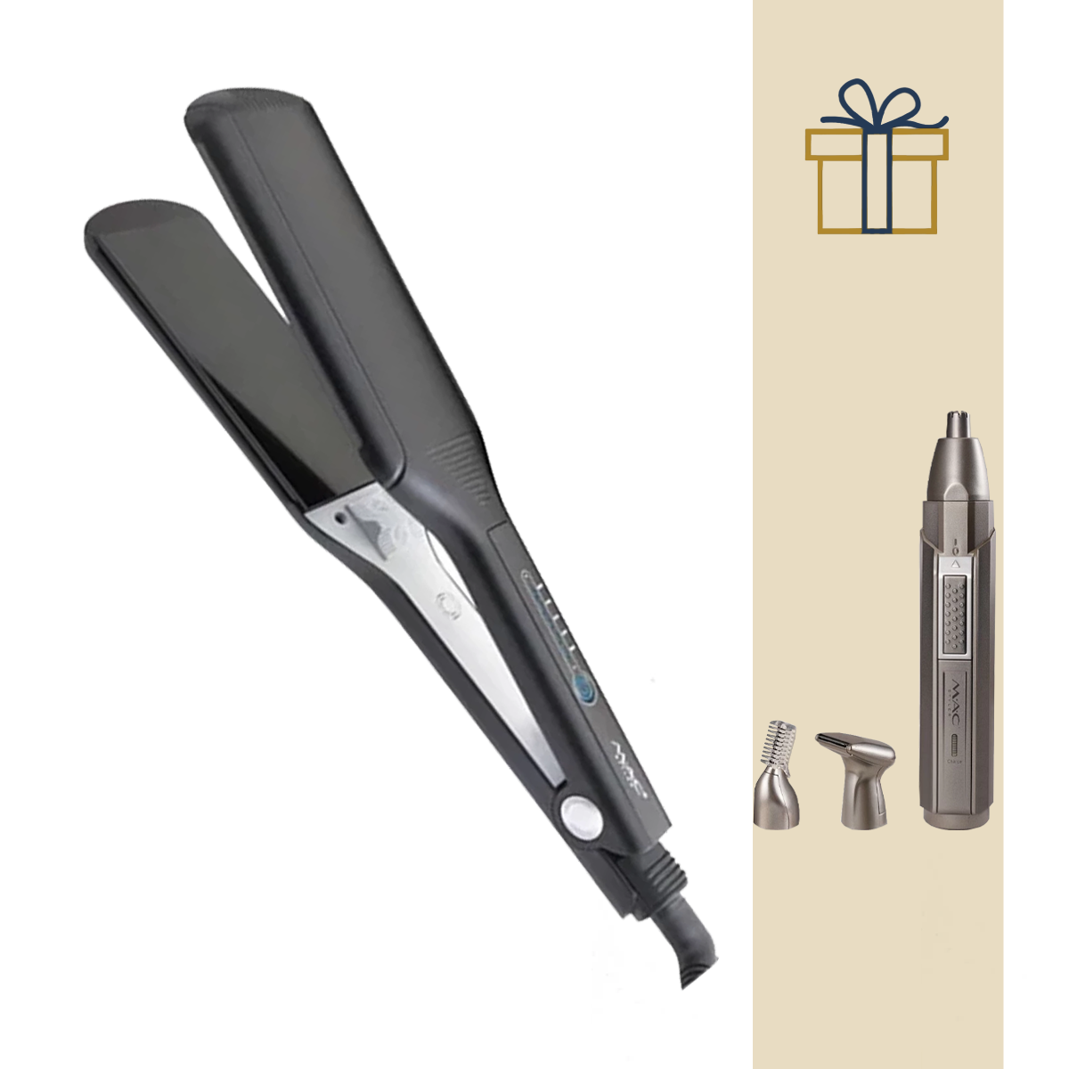 اتو مو مک استایلر مدل MC-2286 به همراه موزن گوش و بینی MC-8807-small-image