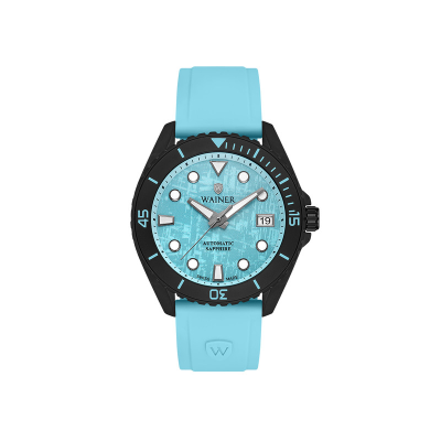 ساعت مچی مردانه واینر مدل WA.25110-A بند رابر آبی