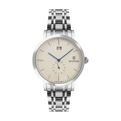 ساعت مچی مردانه واینر مدل WA.01881-E بند استیل نقره ای