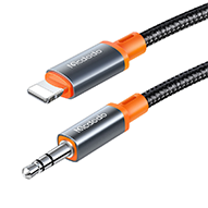  مبدل  لایتنینگ به AUX برند مک دودو مدل CA-0780 به طول 1.2 متر