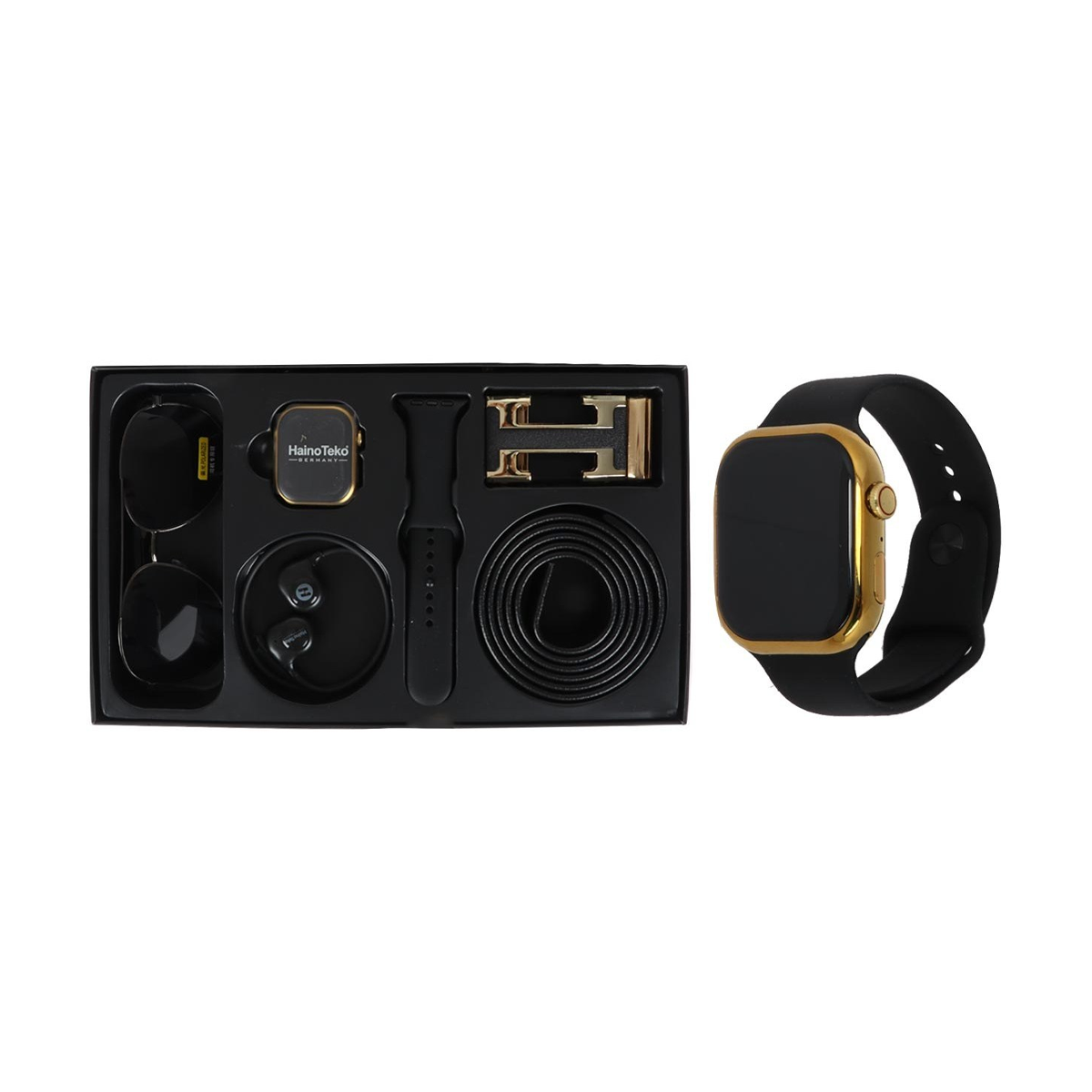 ساعت هوشمند هاینو تکو مدل GP-21 به همراه اسپیکر و هدفون ساعت هوشمند هاینو تکو مدل GP-21 به همراه اسپیکر و هدفون-small-image