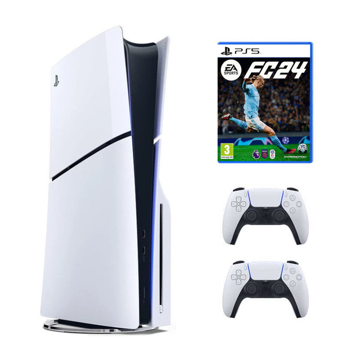 پلی استیشن 5 اسلیم دیسک خور آمریکا سفید 1 ترابایت + دسته سفید + بازی EA Sports FC 24 copy-small-image.png