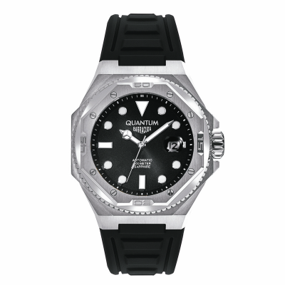 ساعت مچی مردانه کوانتوم مدل BAR1091.351 بند رابر مشکی