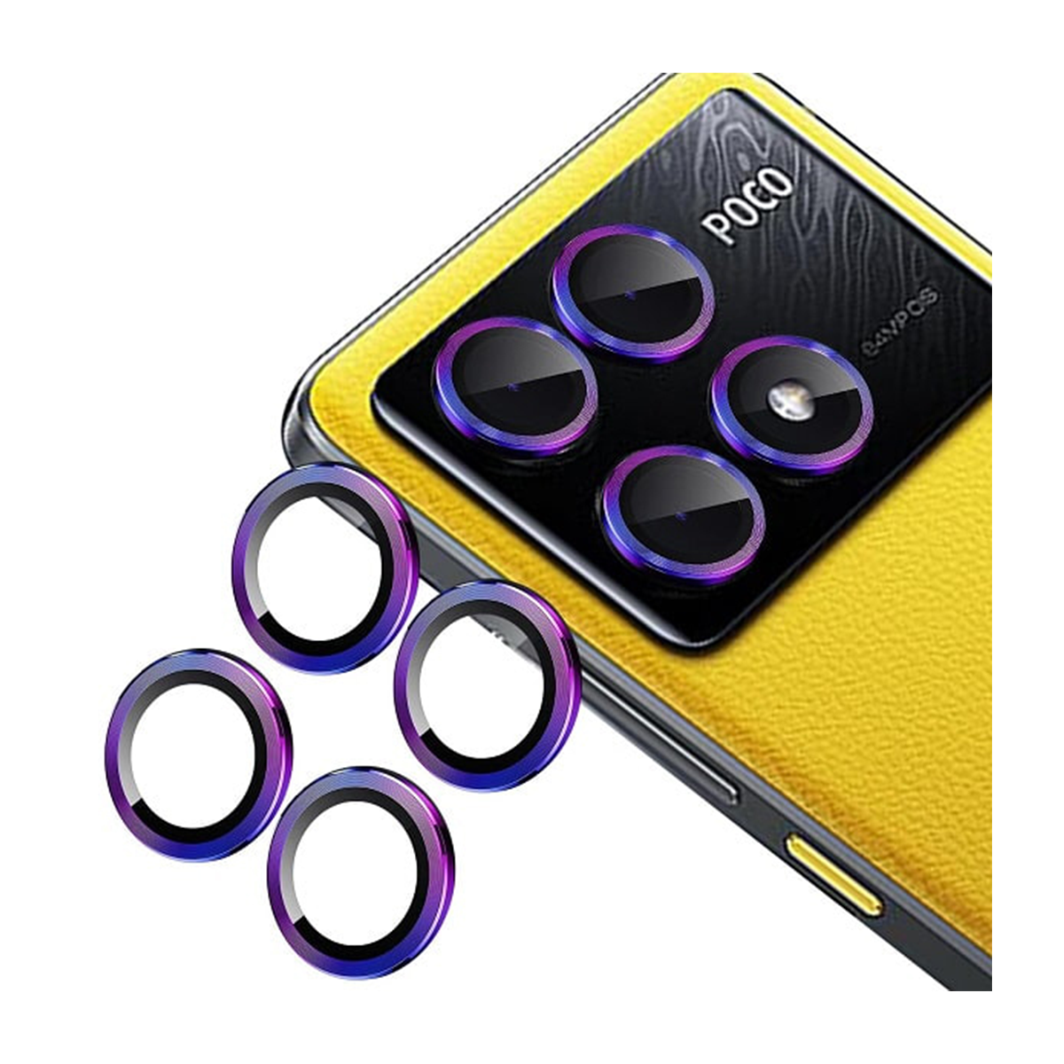 محافظ لنز دوربین گوشی پوکو X6 Pro مدل تکی-small-image