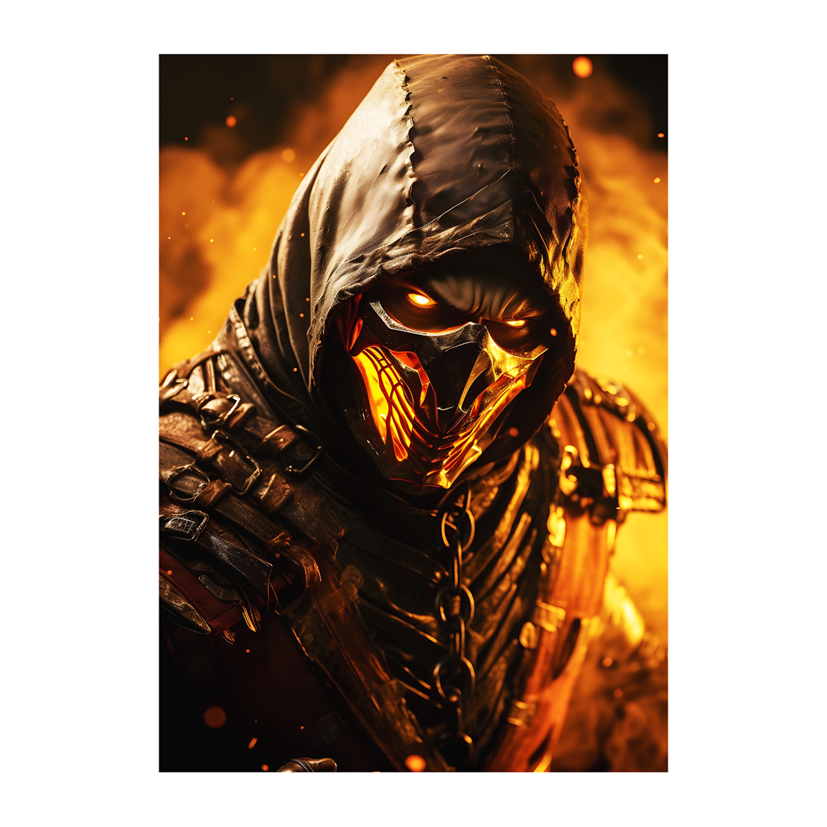 متال پوستر گیمینگ مورتال کامبت MortalKombat طرح اسکورپیون کد N001 متال پوستر گیمینگ مورتال کامبت MortalKombat کد MortalKombat-N001-small-image