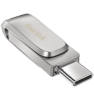  فلش مموری سن دیسک مدل Ultra Dual Drive Luxe ظرفیت 128 گیگابایت-small-image