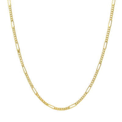 زنجیر طلا زنانه قو طلایی مدل فیگارور