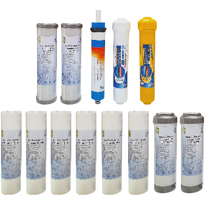 فیلتر دستگاه تصفیه آب نور مدل نشاط بسته 13 عددی