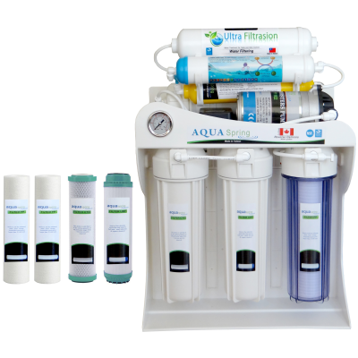 دستگاه تصفیه آب آکوآ اسپرینگ مدل UF-SF3800 به همراه فیلتر دستگاه تصفیه آب کد 01 بسته 4 عددی دستگاه دو گانه تصفیه کننده آب آکوآ اسپرینگ مدل UF-SF3800 به همراه فیلتر دستگاه تصفیه آب کد 01 بسته 4 عددی