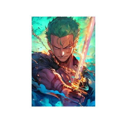 متال پوستر انیمه طرح One Piece کد PCD-MB1033