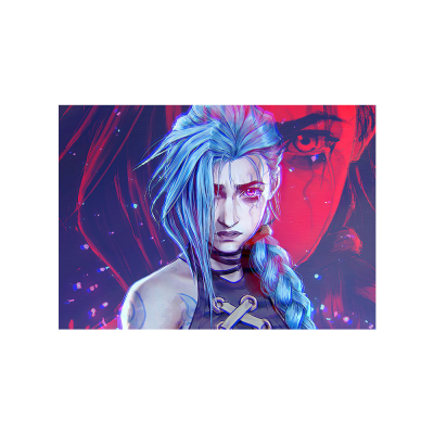 متال پوستر گیمینگ طرح Arcane کد PCD-MB1022 متال پوستر مستر پیکد طرح انیمه کد PCD-MB1022