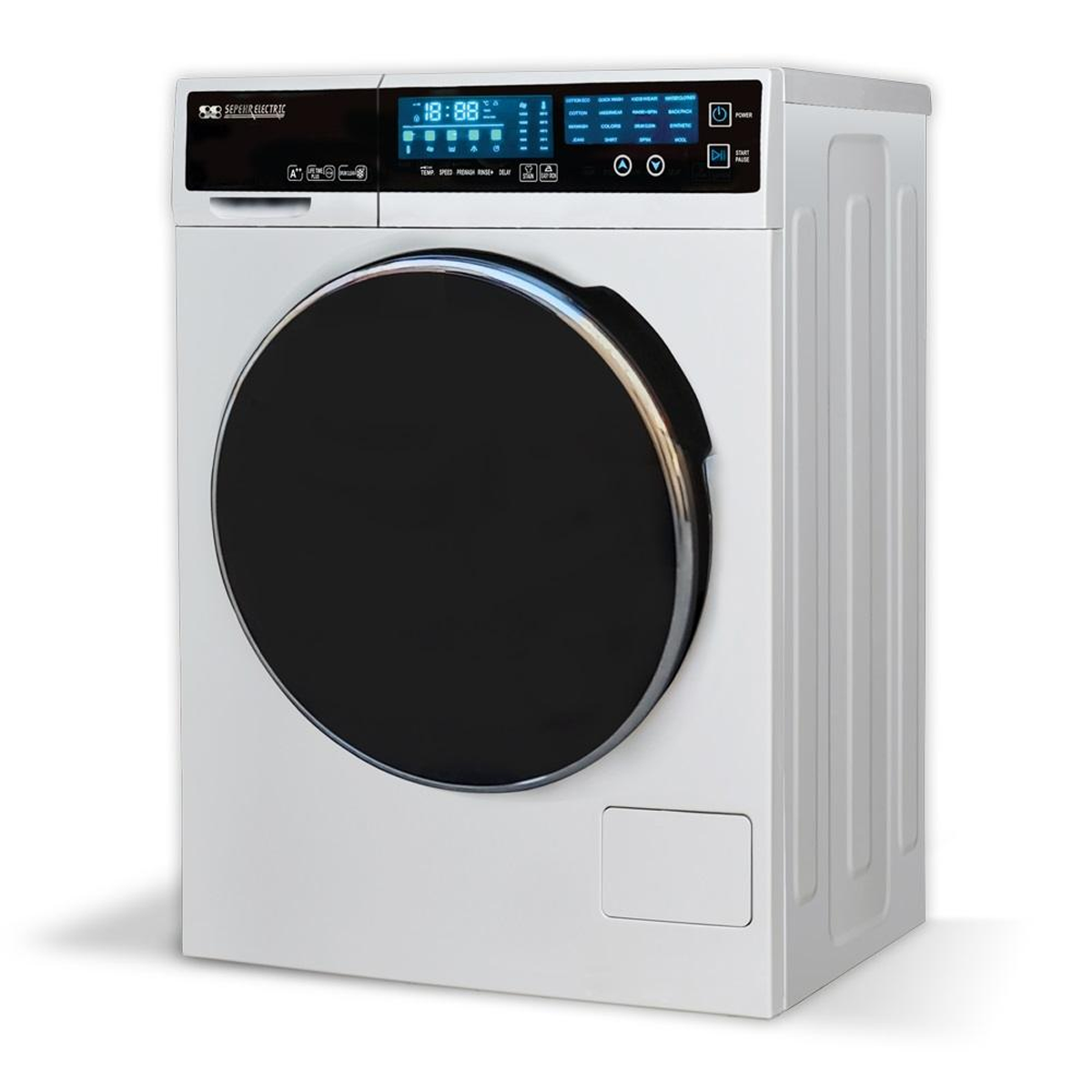 ماشین لباسشویی سپهر الکتریک 8 کیلویی مدل SE1289W-small-image