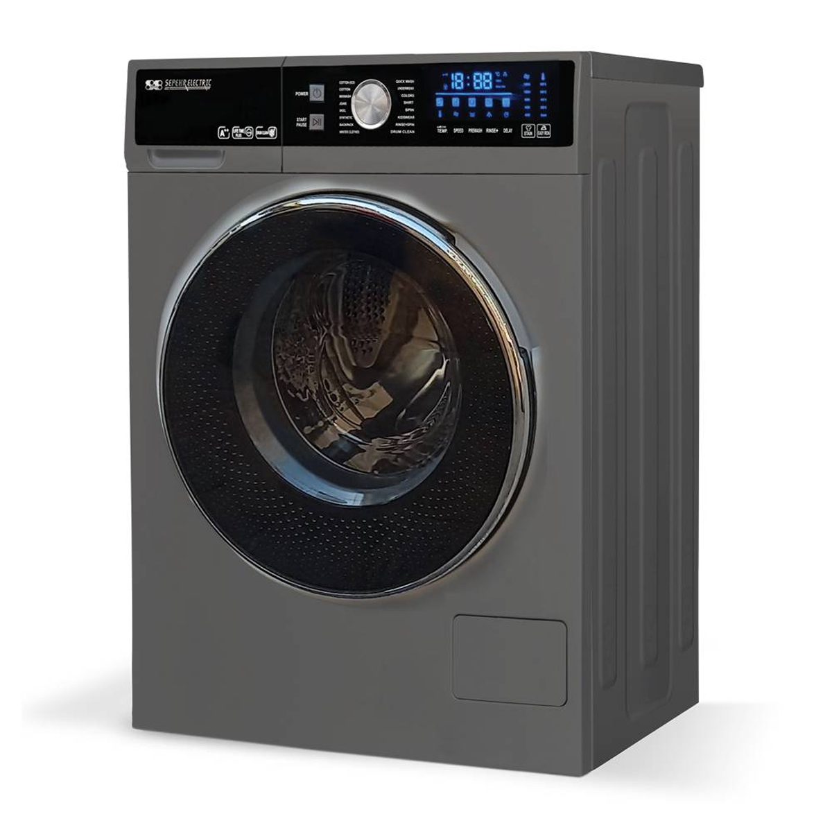 ماشین لباسشویی سپهر الکتریک 8 کیلویی مدل SE1284T-small-image