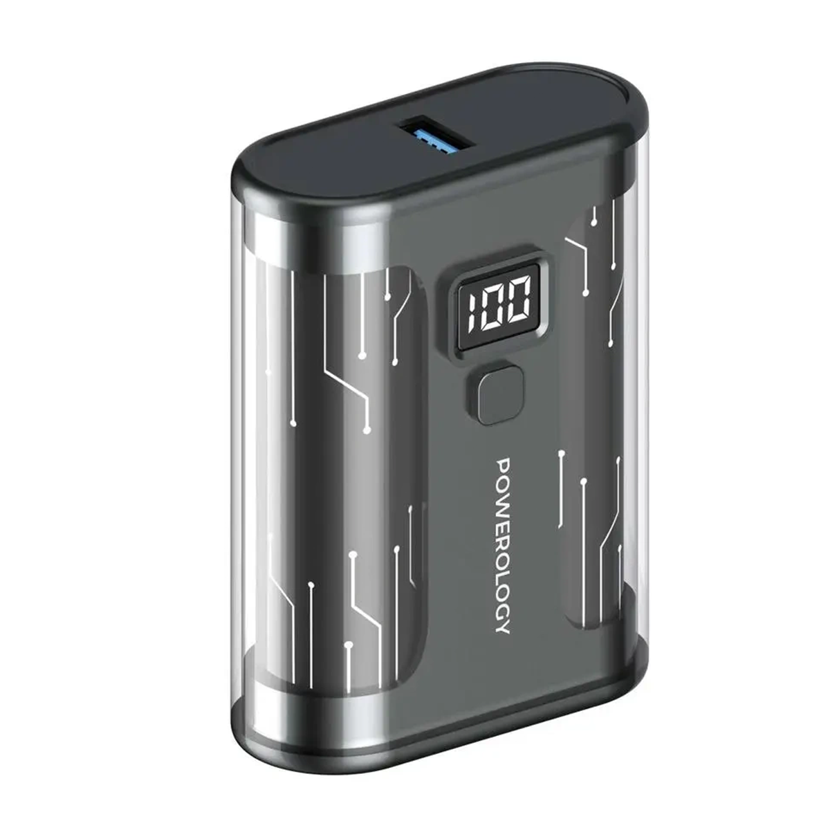 پاوربانک پاورولوجی مدل PPBCHA24 Crystalline Series ظرفیت 10000 میلی آمپر ساعت توان 35 وات-small-image