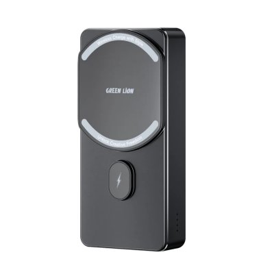 پاوربانک مگ سیف گرین مدل MILTON ظرفیت 10000 میلی آمپر