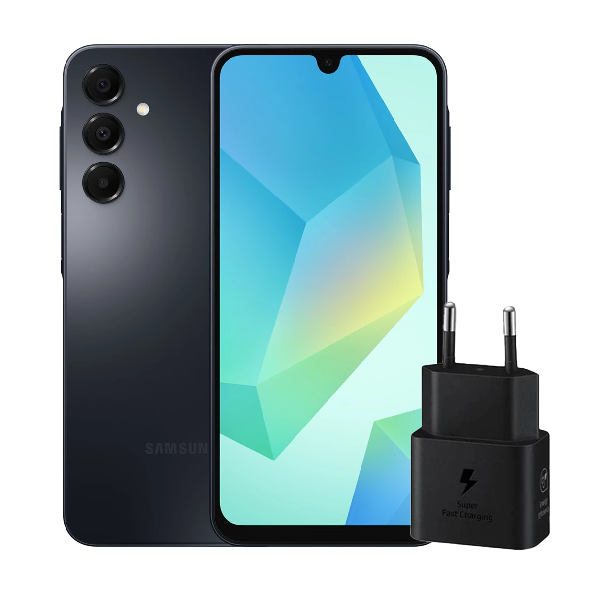 گوشی موبایل سامسونگ مدل Galaxy A16 4G ظرفیت 128 گیگابایت رم 6 گیگابایت - ویتنام به همراه شارژر 25 وات سامسونگ-small-image