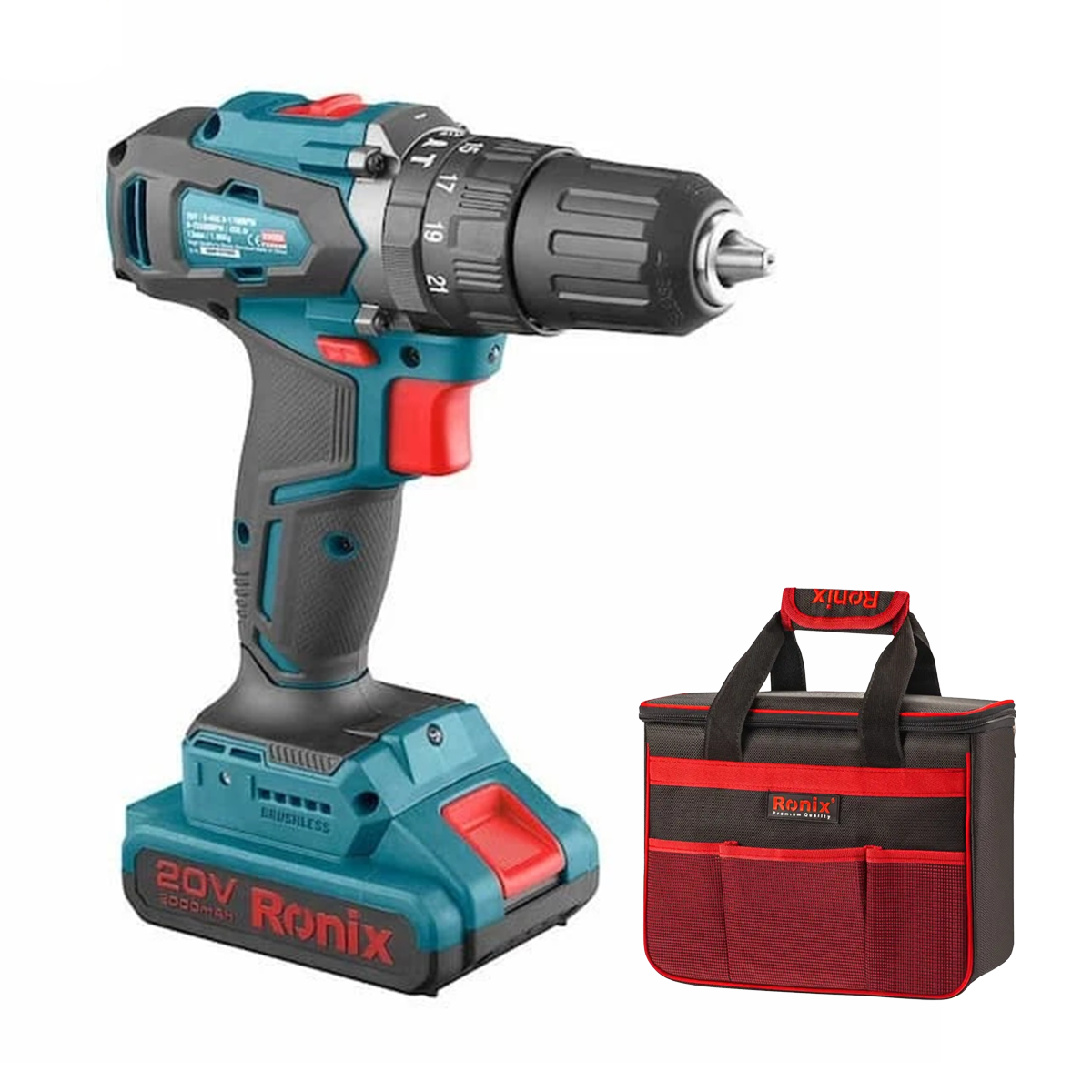 دریل چکشی براشلس رونیکس مدل 8900 سری جدید