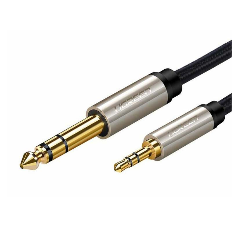 کابل 3.5mm به 6.35mm یوگرین مدل AV127-10630 طول 5 متر