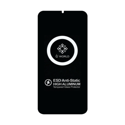 گلس گوشی سامسونگ M34 5G ESD شهر گلس مدل آنتی استاتیک ESDGLASS