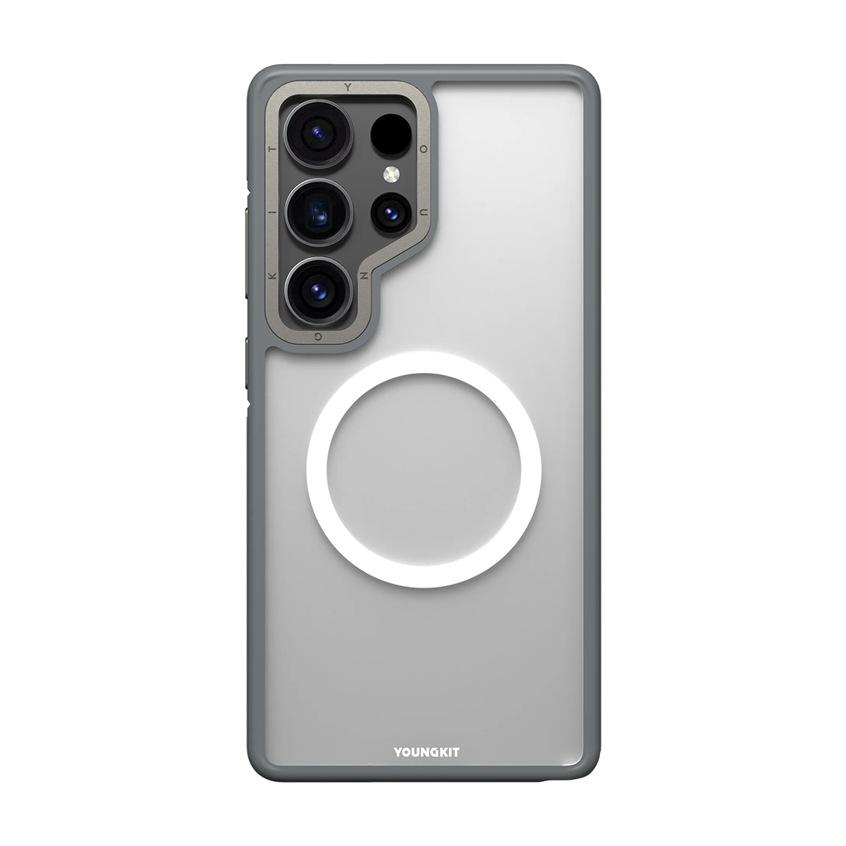 قاب گوشی سامسونگ S25 Ultra یانگ کیت مدل Rock Sand Soft Touch