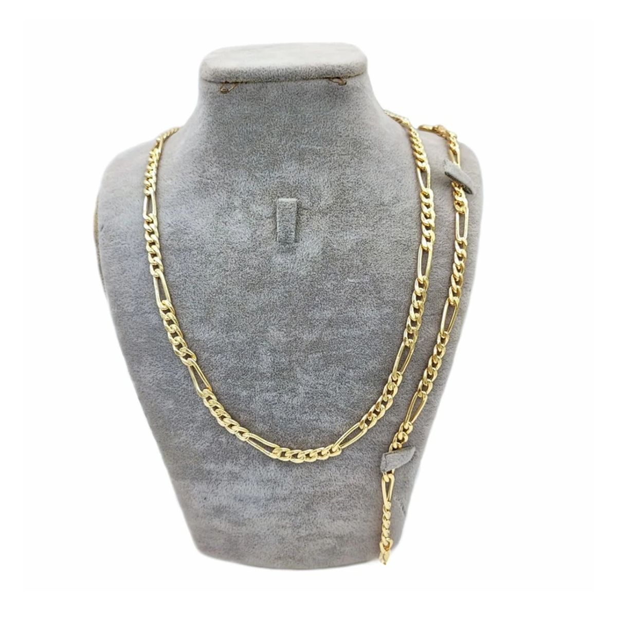 نیم ست طلای 18 عیار زنانه شریف زاده مدل فیگارو