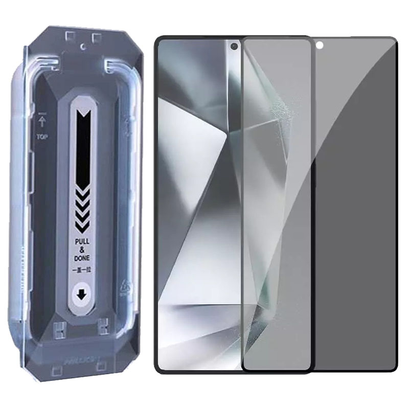 گلس گوشی حریم شخصی سامسونگ Galaxy S25 Ultra نیلکین مدل Guardian Full privacy