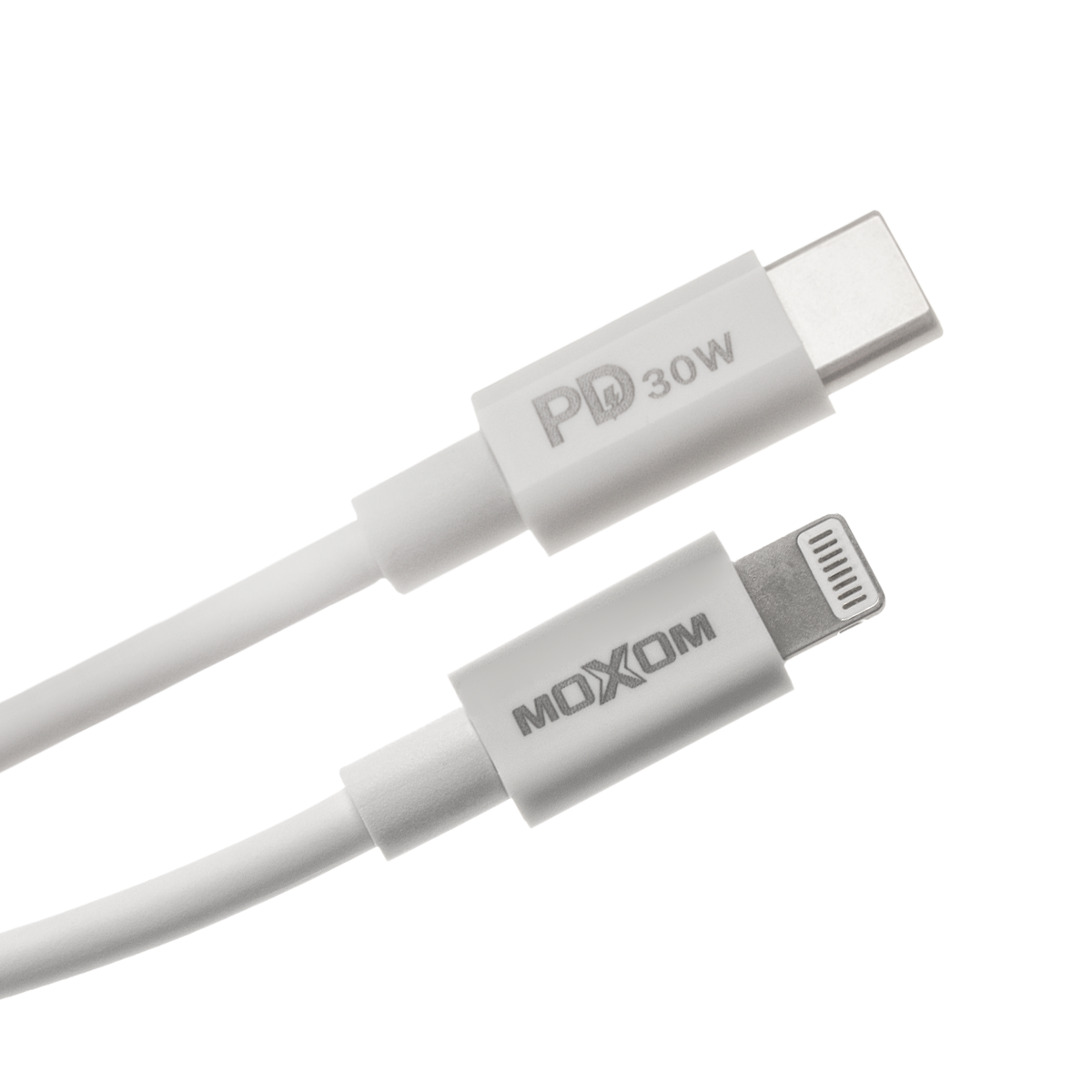 کابل تایپ سی به لایتنینگ موکسوم مدل MX-CB113 طول 1 متر