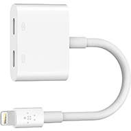  کابل 1 به 2 لایتنینگ بلکین مدل F8J198BT طول 0.14 متر-small-image