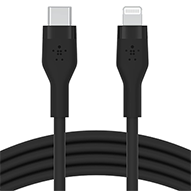   کابل تایپ سی به لایتنینگ بلکین مدل CAA009bt3M طول 3 متر -small-image