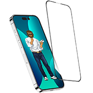  محافظ صفحه نمایش گرین مدل 9H steve مناسب برای گوشی موبایل اپل مدل iPhone 14 Pro-small-image