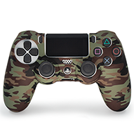  روکش دسته پلی استیشن 4 مدل قهوه ای چریکی-small-image