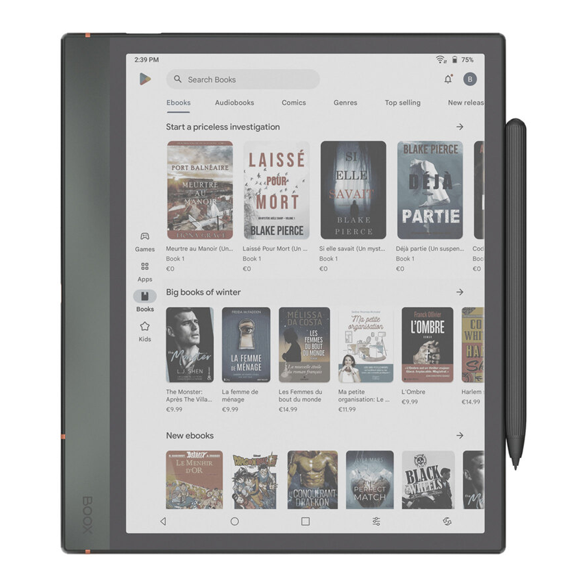 کتاب خوان انیکس بوکس مدل Note Air 4 C کتاب خوان انیکس بوکس مدل Note Air 4 C